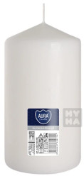 Bispol válcová svíčka 600g sw80/150-090 bílý