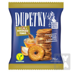 Dupetky pečené 70g hořčice,med,cibule