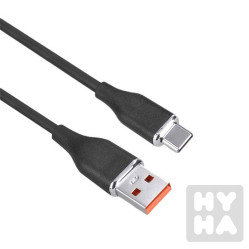 Solight USB-C kabel, USB2.0A a USB-C3.1, silikon,1M