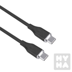 Solight USB-C 3.1 kabel, USB-C a USB-C silikon 1M