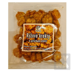 Perun 100g Rýžové krekry s příchutí kari