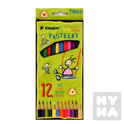 Fandy Pastelky trojhrannych 12ks/171989