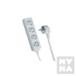 Trixline Prodlužovací 3m 4zás.