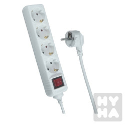Trixline Prodlužovací 3m 4 zás. Vyp TR809S