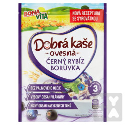BV Dobrá kaše 55g černý rybíz, Borůvka
