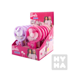 Barbie hand fan 12ks