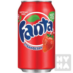 Fanta US 355ml jahoda