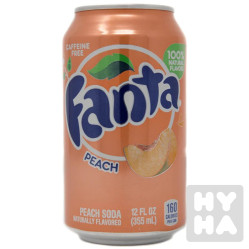 Fanta US 355ml Peach