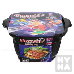 Omachi Lau Rieu cua bap bo tu soi 276g/8ks