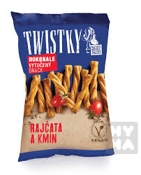 detail Twistky pečené 180g Rajčata a kmín
