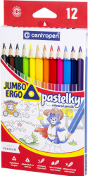 Centropen Pastelky 12ks Jumbo Ergo