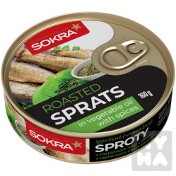Sokra šproty 160g Rost.ol.korenim
