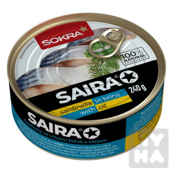 Sokra saira 240g Sardinela ve vlast.stave