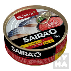 Sokra Saira 240g Sardinela v Rajcatova omac.