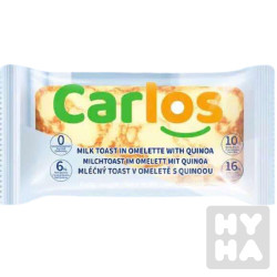 Carlos 75g Mléčný toast v omeletě s quinoou