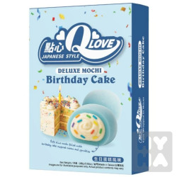 Qlove mochi 168g Deluxe Birthday cake