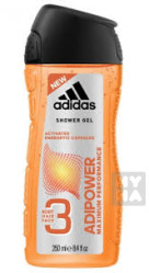 ADIDAS spr.gel 250ml Adipower maximum