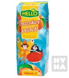 Hello 250ml Broskev
