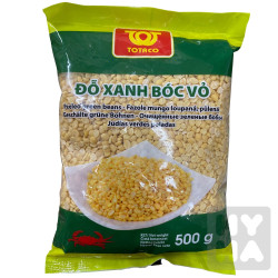 Totaco Dô xanh bóc vo 500g/40ks