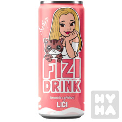 Fizistyle Fizi drink 250ml Liči