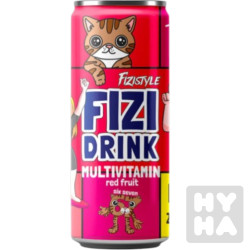 Fizistyle Fizi drink 250ml Multivitamin red fruit