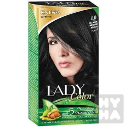 Lady in Color barva na vlasy 1.0 černý