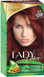 Lady in Color barva na vlasy 6.4 copper red