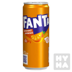 Fanta 330ml plech Orange CZ