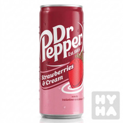 DR pepper 330ml Jahoda a cream
