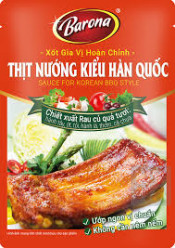 Barona 80g xot thit nuong kieu Han Quoc