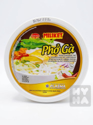 Miliket inst. nudle miska 65g kuřecí