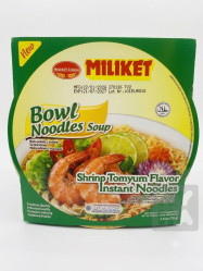 Miliket inst. nudle miska 75g krevety