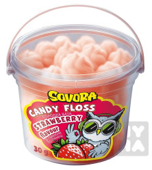 SOVORA cukrová vata 30g Strawberry