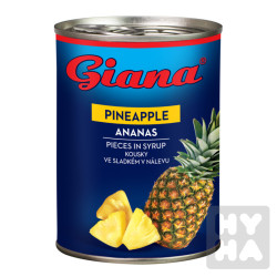 Giana 580ml Ananas kousky ve sladkém nálevu