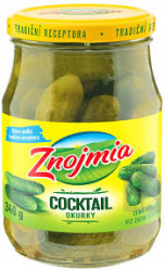 Znojmia 340g Cocktail Okurky 3 - 6 cm