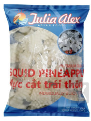 JA Muc khía trái thông 750g Kalamary ve tvaru ananasu