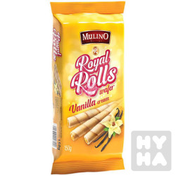 Mullino Royal Rolls wafer 150g Vanilla