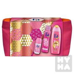 Fa Dar.kazeta 250ml spr+150ml deo+50ml roll+ Bag pink