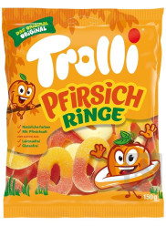 Trolli 150g Pfirsich ringe