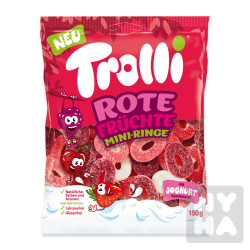Trolli 150g Rote fruchte mini ringe