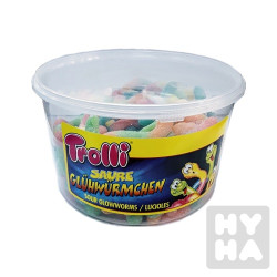 Trolli saure glowworms 7g/150ks