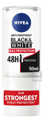 Nivea roll 50ml Black a white Max protection