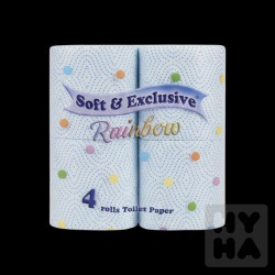 Soft a exclusive 4roll 2vrst Rainbow