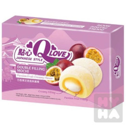 Qlove mochi 180g Double filling Passion fruit