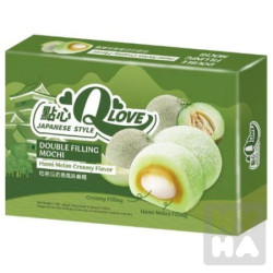 Qlove mochi 180g Double filling Hami melon