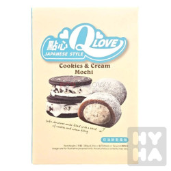 Qlove mochi 180g Cookies a cream