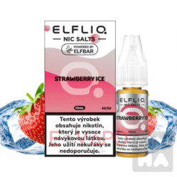 Elflio nic salts 10ml Strawberry ice