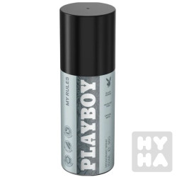 Playboy 150ml deodorant my rules