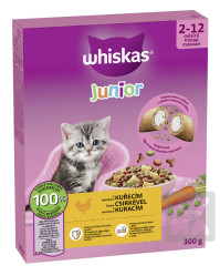 Whiskas granule 300g Junior Kuřecí