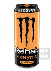 Monster 500ml Rehab tea peach